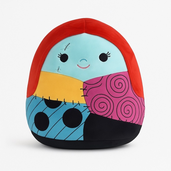 Disney Squishmallows Sally Patchwork Plush Nightmare Before Christmas 12in NWT - Picture 1 of 15